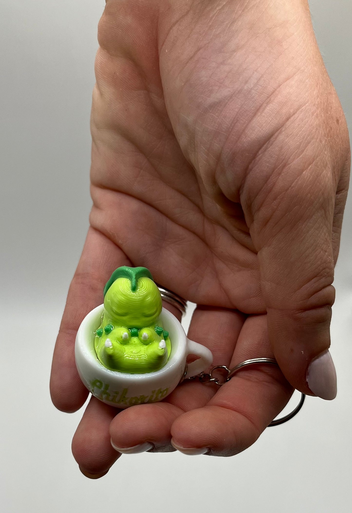 ☕️ Chikorita Coffee Charm ☕️