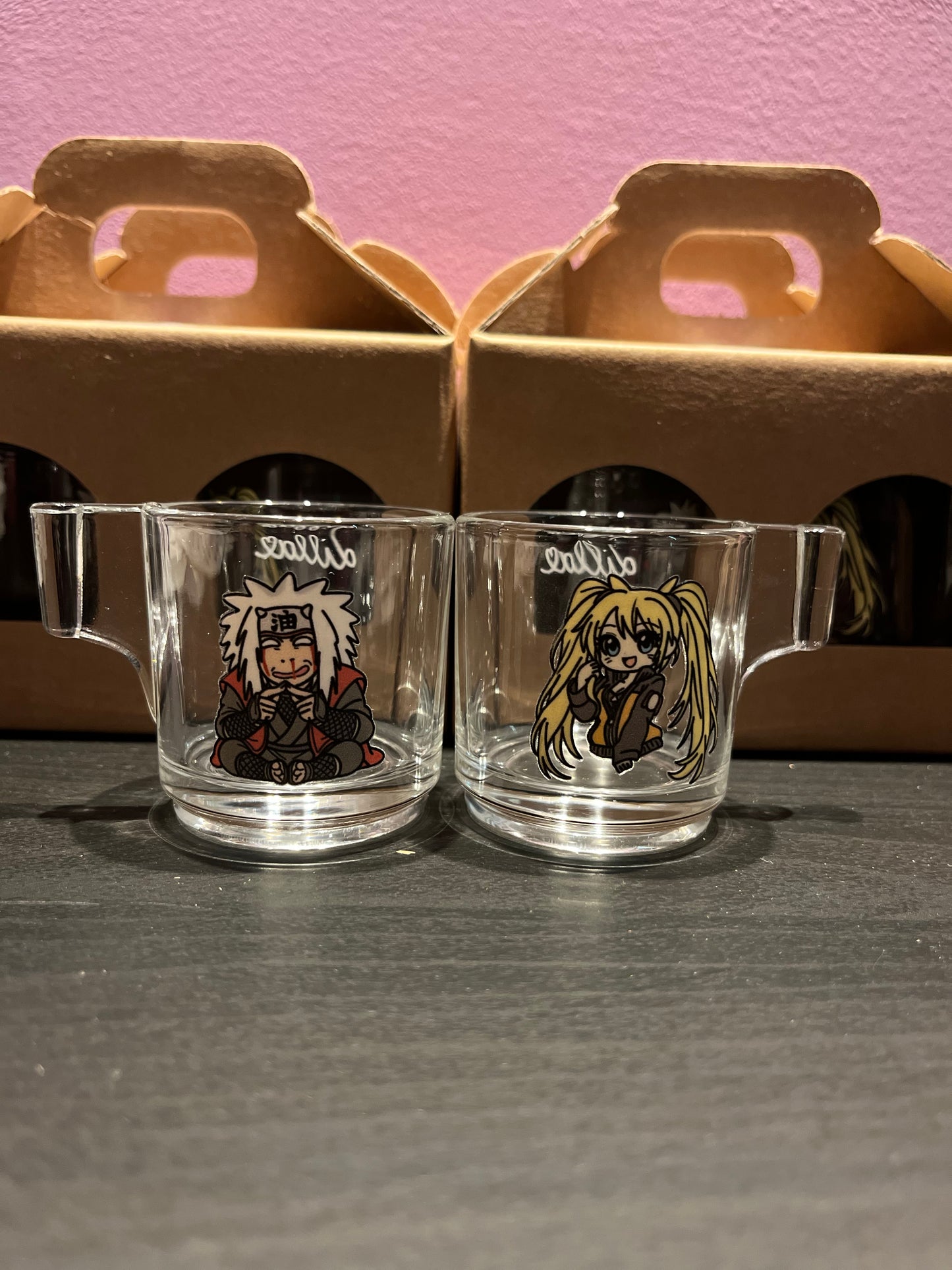 Bicchierini da caffè Naruto