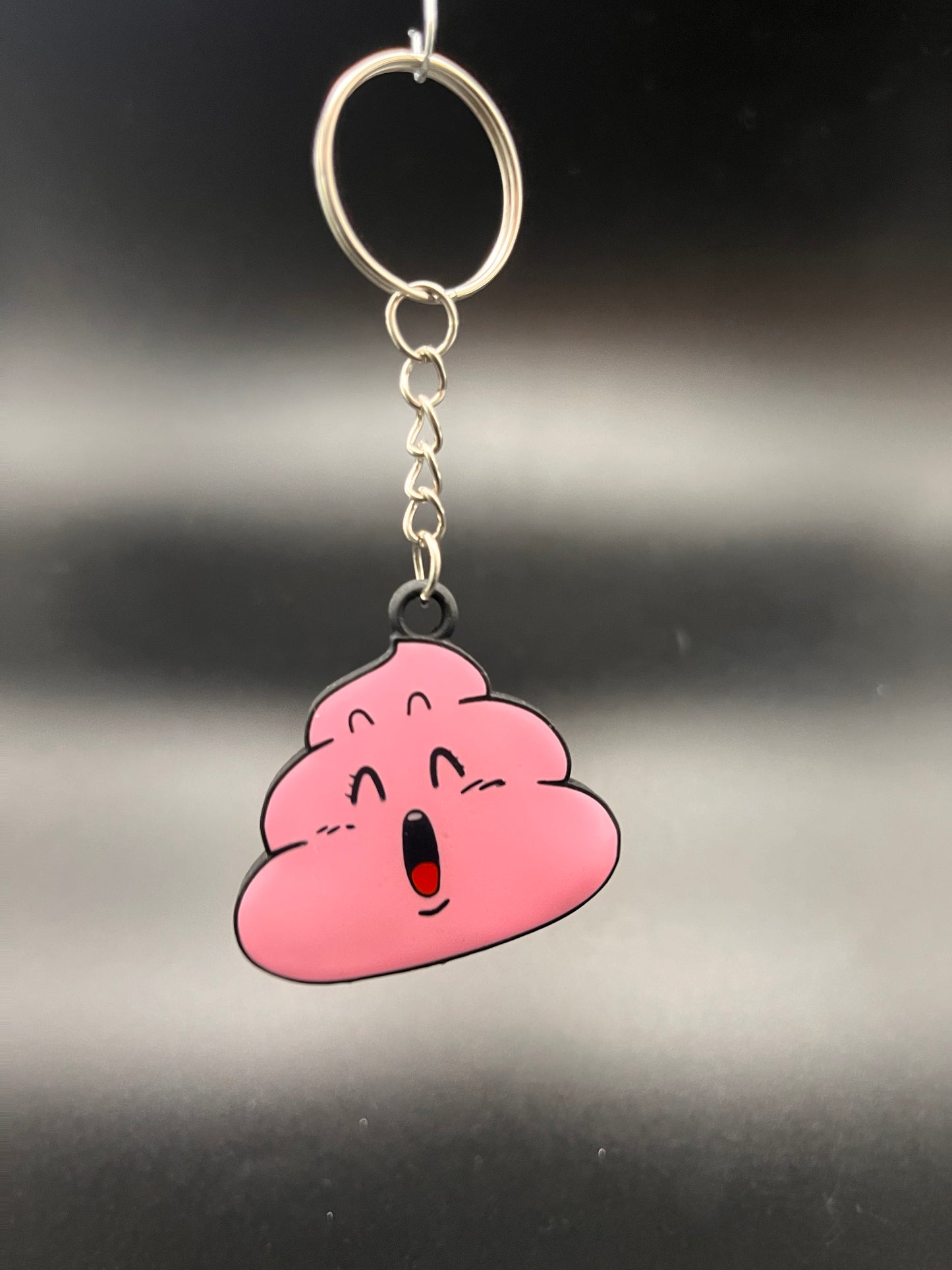 Portachiavi Cacca Rosa