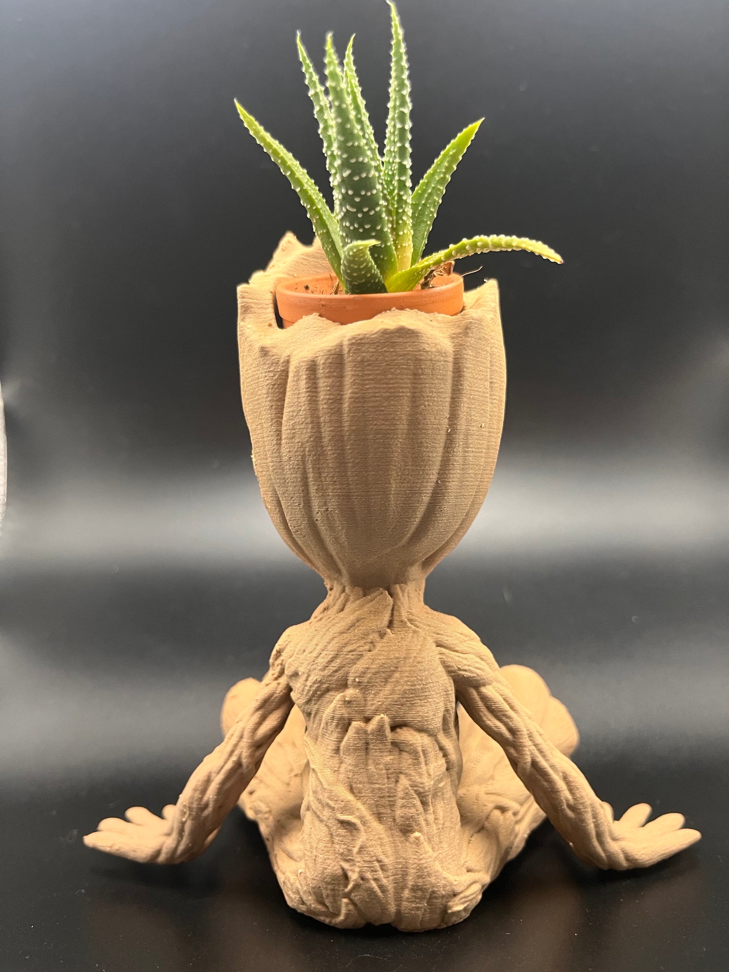 Vaso Groot baby in legno