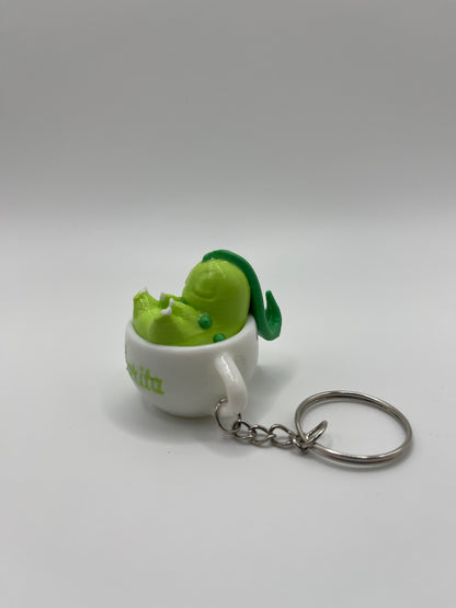 ☕️ Chikorita Coffee Charm ☕️