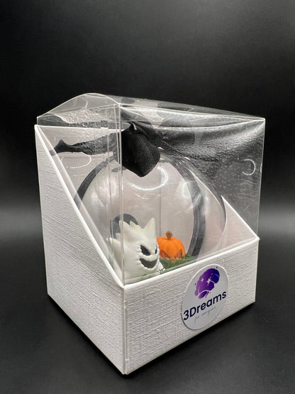 🎃 Pallina Decorativa Halloween - Gengar Edition (Glow in the Dark) 🎃