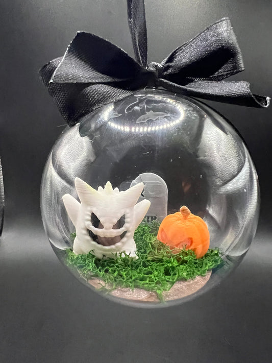 🎃 Pallina Decorativa Halloween - Gengar Edition (Glow in the Dark) 🎃