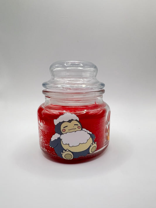 🕯️Candela Poke-Christmas piccola🕯️