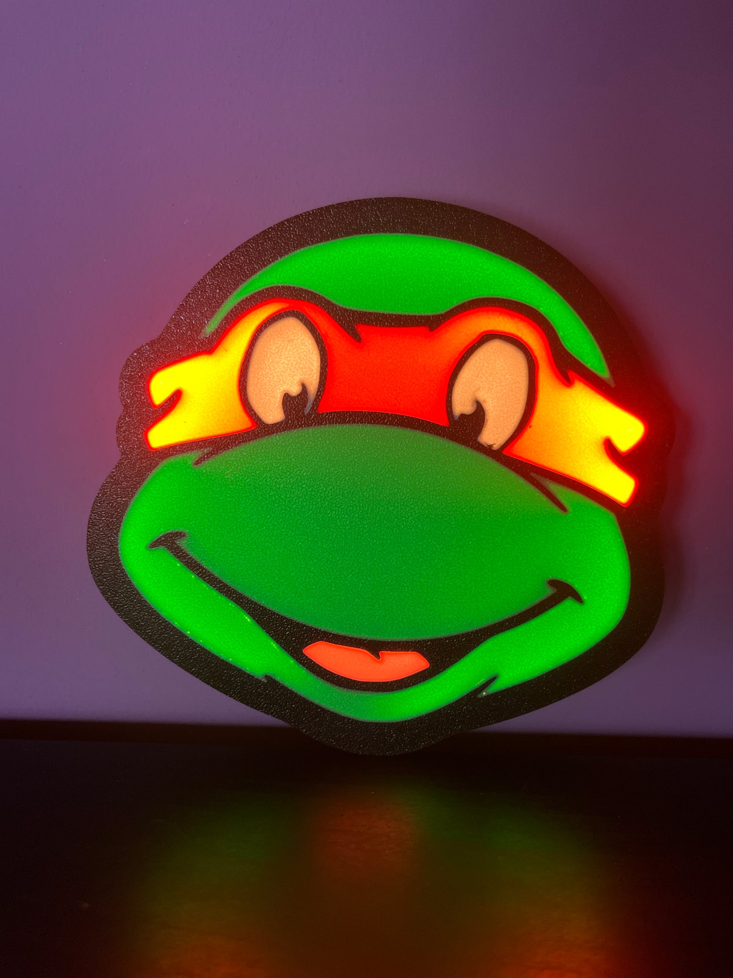 Luce led Tartarughe Ninja Raffaello