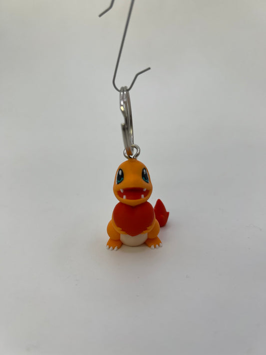 Portachiavi Pokémon Charmander con cuore 💖