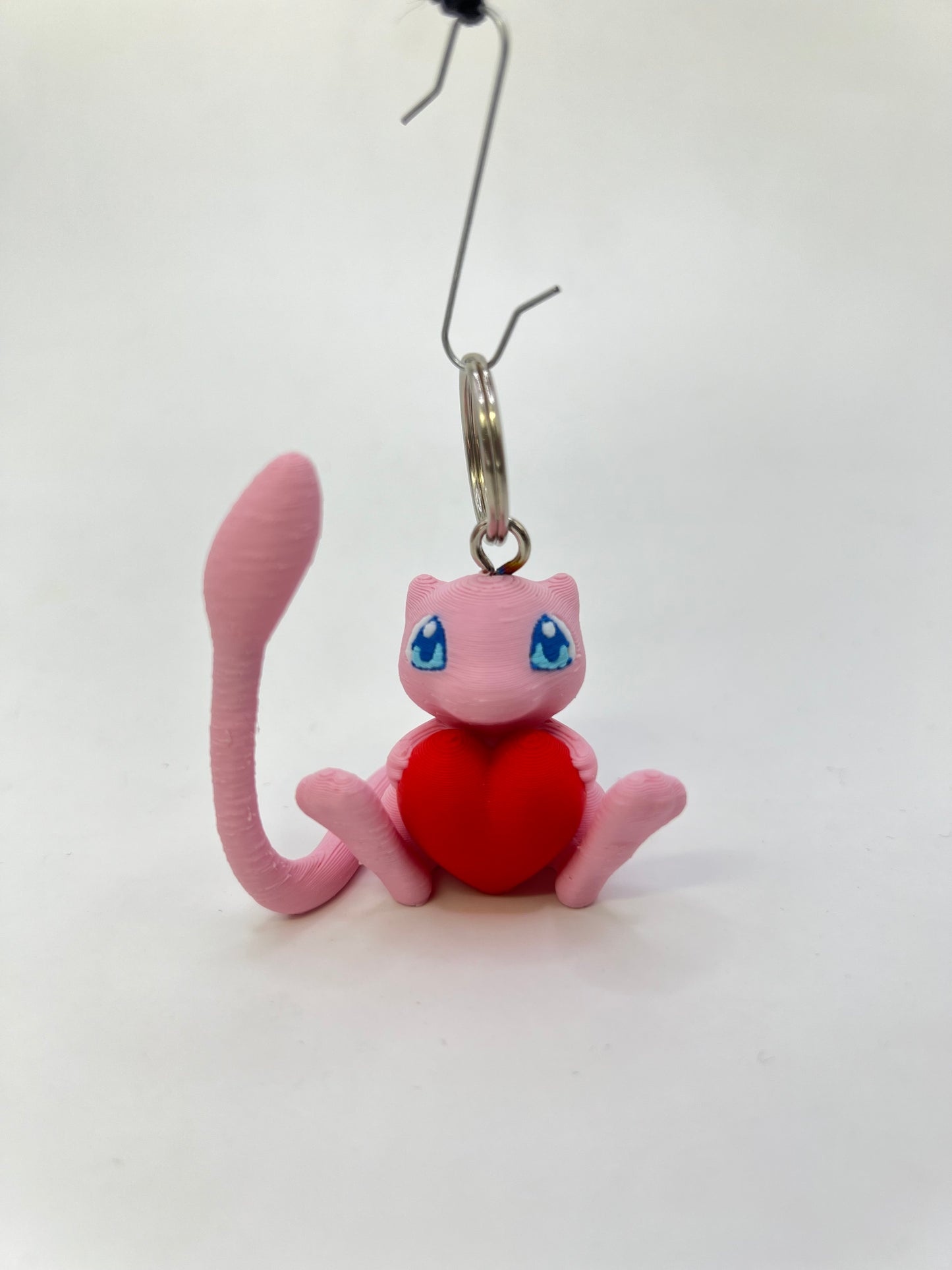Portachiavi Pokémon Mew con Cuore 💖