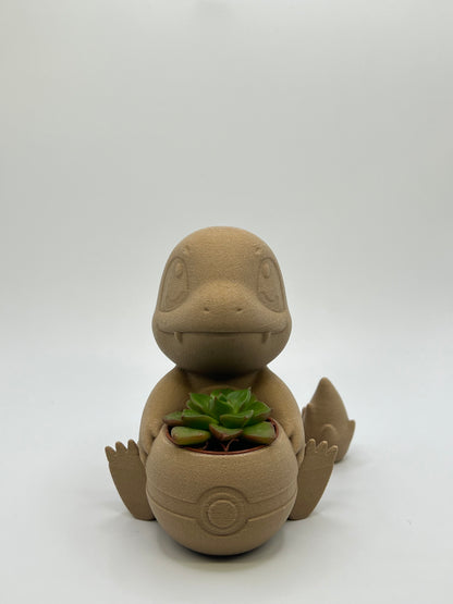 Vaso Charmander in legno🪴